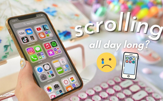 每天刷手机很无聊